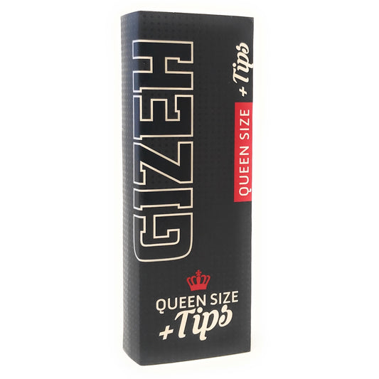 GIZEH BLACK® Queen Size Slim + Tips