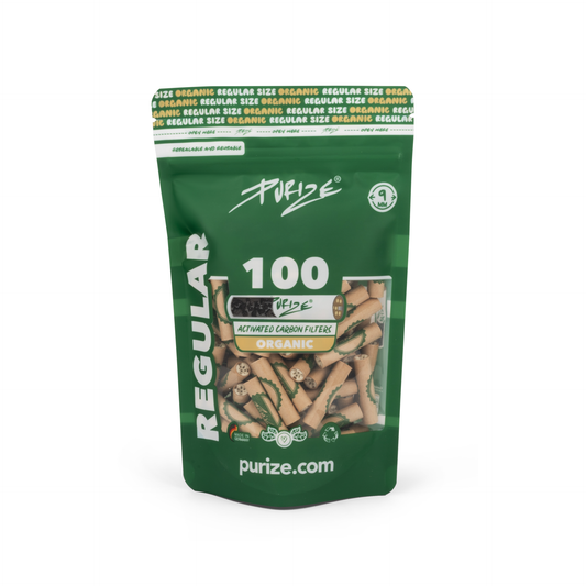 PURIZE® 100 Regular Size Aktivkohlefilter organic