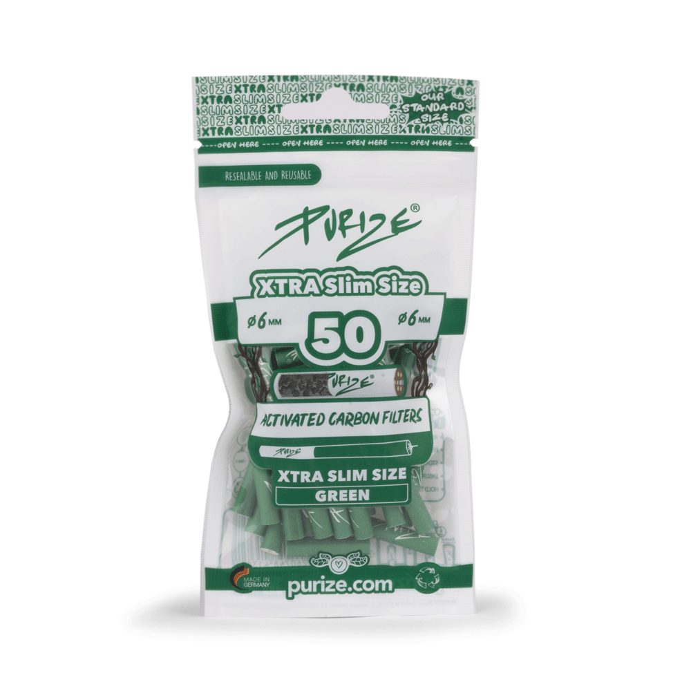 PURIZE® XTRA Slim Size grün im 50er PE-Beutel