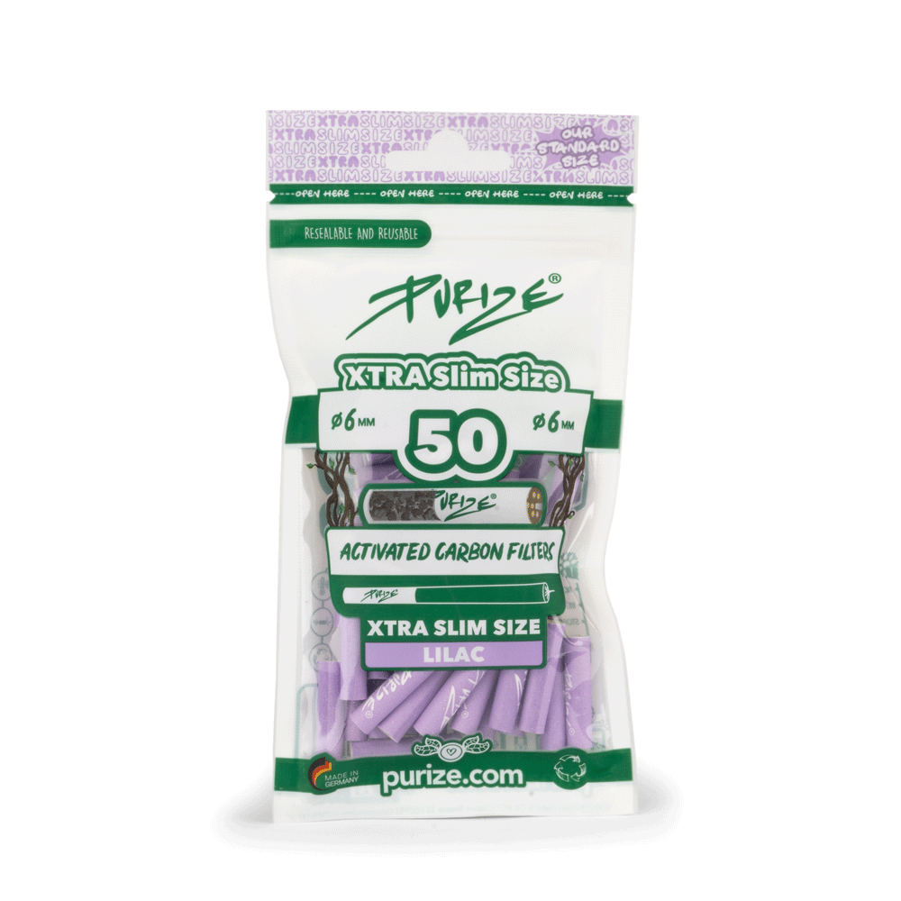 PURIZE® XTRA Slim Size lila im 50er PE-Beutel