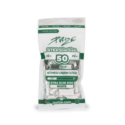 PURIZE® XTRA Slim Size weiß im 50er PE-Beutel