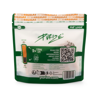 PURIZE® 50 Regular Size Aktivkohlefilter spy