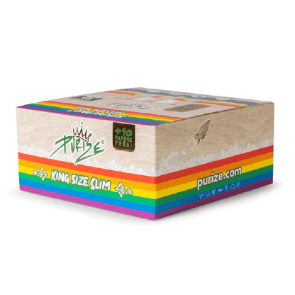 PURIZE® King Size Slim Rainbow Papers | 50er Box