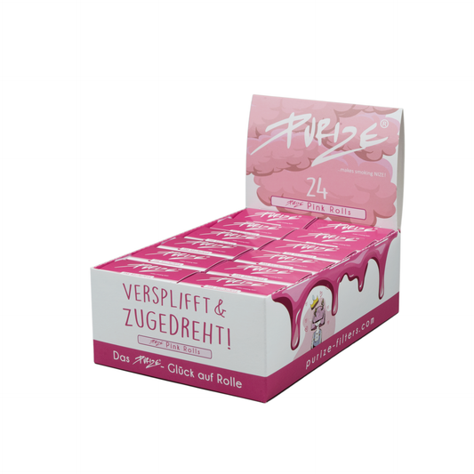 PURIZE® Pink Rolls Endlospaper | 24er Box