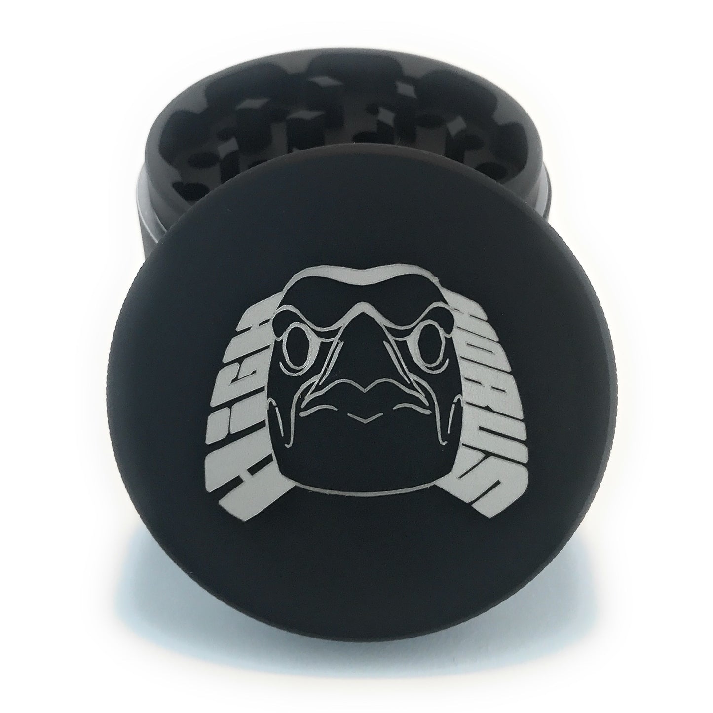 grinder-matt-schwarz-4-teilig-high-horus